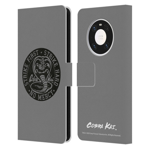 Cobra Kai Graphics Strike Logo 2 Leather Book Wallet Case Cover For Huawei Mate 40 Pro 5G