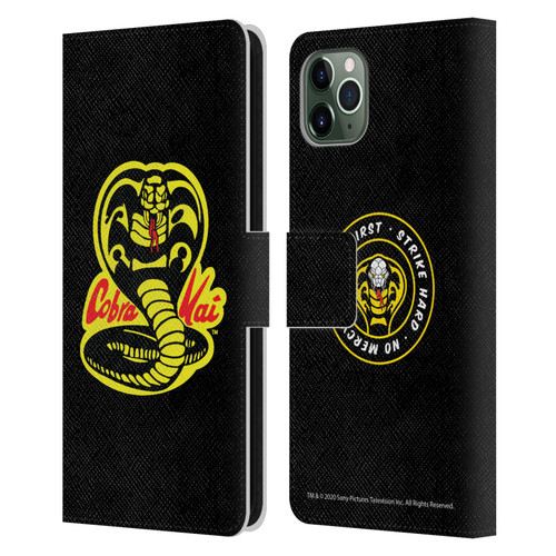 Cobra Kai Graphics Logo Leather Book Wallet Case Cover For Apple iPhone 11 Pro Max