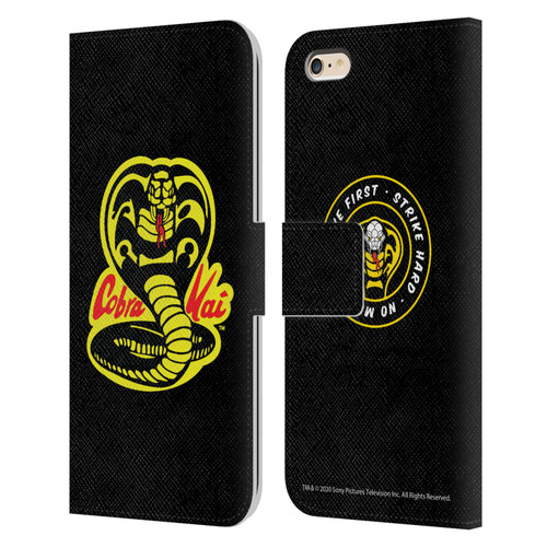 Cobra Kai Graphics Logo Leather Book Wallet Case Cover For Apple iPhone 6 Plus / iPhone 6s Plus