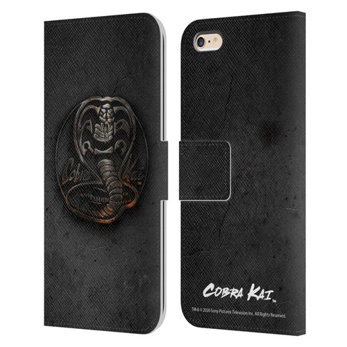 Cobra Kai Graphics Metal Logo Leather Book Wallet Case Cover For Apple iPhone 6 Plus / iPhone 6s Plus