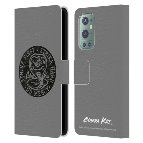 Cobra Kai Graphics Strike Logo 2 Leather Book Wallet Case Cover For OnePlus 9
