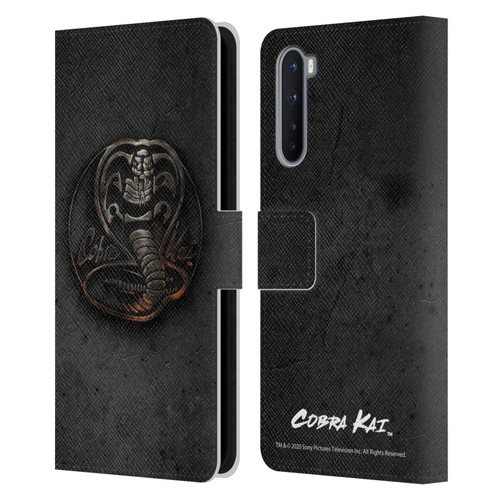 Cobra Kai Graphics Metal Logo Leather Book Wallet Case Cover For OnePlus Nord 5G