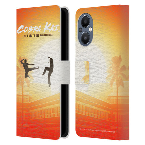 Cobra Kai Graphics Karate Kid Saga Leather Book Wallet Case Cover For OnePlus Nord N20 5G