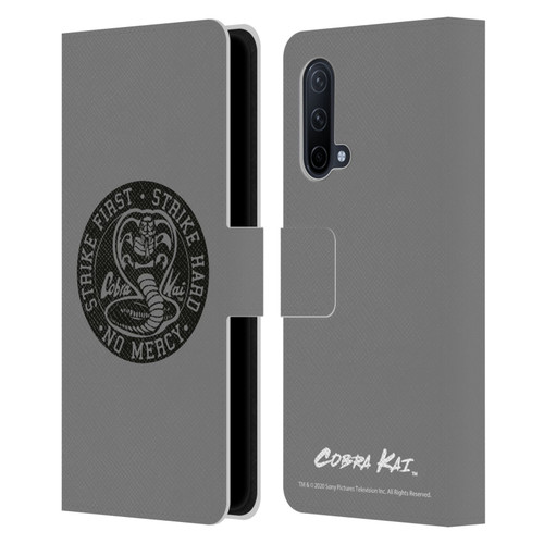 Cobra Kai Graphics Strike Logo 2 Leather Book Wallet Case Cover For OnePlus Nord CE 5G