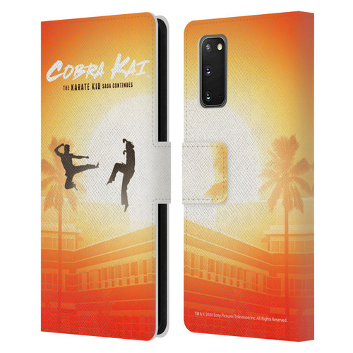 Cobra Kai Graphics Karate Kid Saga Leather Book Wallet Case Cover For Samsung Galaxy S20 / S20 5G