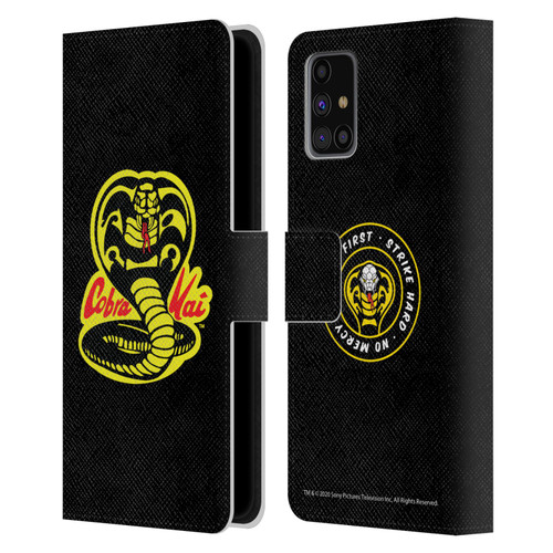 Cobra Kai Graphics Logo Leather Book Wallet Case Cover For Samsung Galaxy M31s (2020)