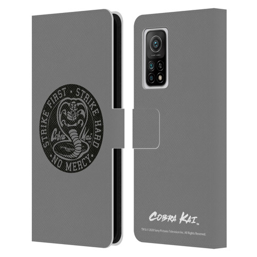 Cobra Kai Graphics Strike Logo 2 Leather Book Wallet Case Cover For Xiaomi Mi 10T 5G