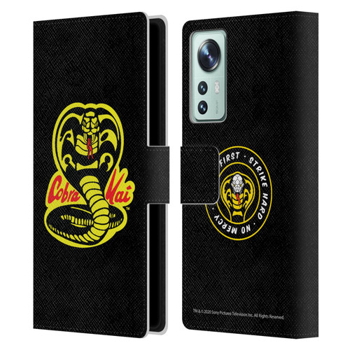 Cobra Kai Graphics Logo Leather Book Wallet Case Cover For Xiaomi 12