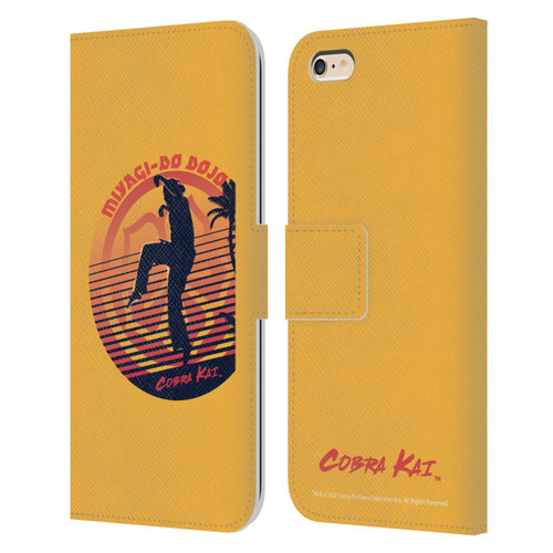 Cobra Kai Key Art Miyagi Do Logo Leather Book Wallet Case Cover For Apple iPhone 6 Plus / iPhone 6s Plus