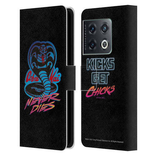 Cobra Kai Key Art Never Dies Logo Leather Book Wallet Case Cover For OnePlus 10 Pro