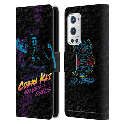 Cobra Kai Key Art Johnny Lawrence Never Dies Leather Book Wallet Case Cover For OnePlus 9 Pro