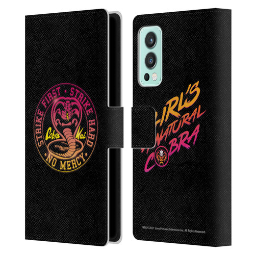 Cobra Kai Key Art Strike Hard Logo Leather Book Wallet Case Cover For OnePlus Nord 2 5G