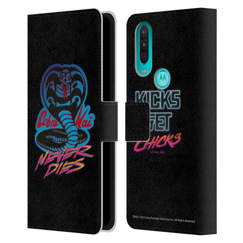 Cobra Kai Key Art Never Dies Logo Leather Book Wallet Case Cover For OPPO A54 5G