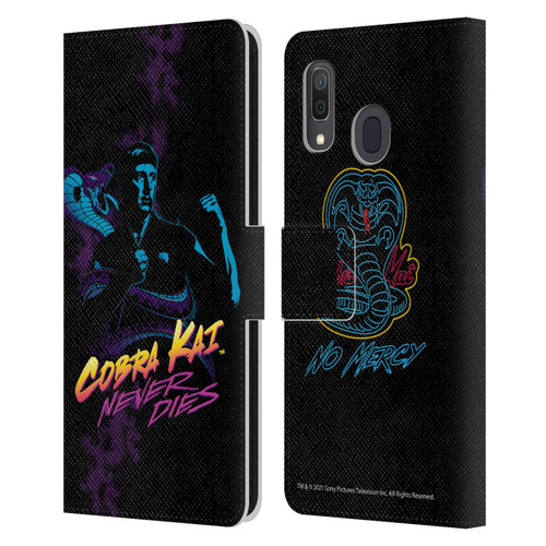 Cobra Kai Key Art Johnny Lawrence Never Dies Leather Book Wallet Case Cover For Samsung Galaxy A33 5G (2022)