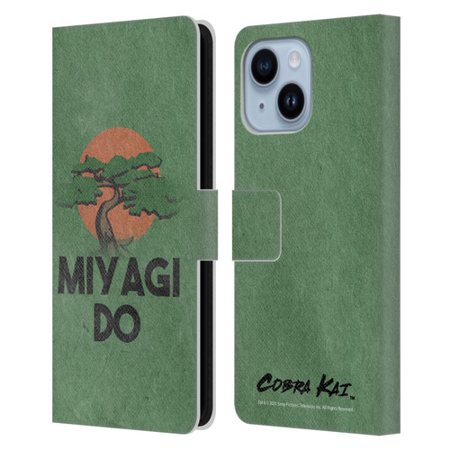 Cobra Kai Season 4 Key Art Team Miyagi Do Leather Book Wallet Case Cover For Apple iPhone 14 Plus