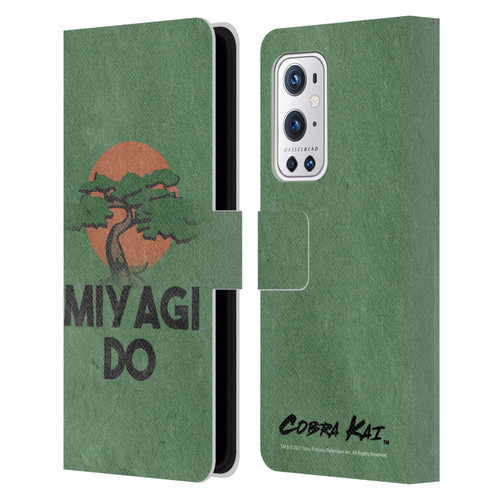 Cobra Kai Season 4 Key Art Team Miyagi Do Leather Book Wallet Case Cover For OnePlus 9 Pro