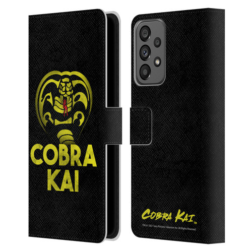 Cobra Kai Season 4 Key Art Team Cobra Kai Leather Book Wallet Case Cover For Samsung Galaxy A73 5G (2022)