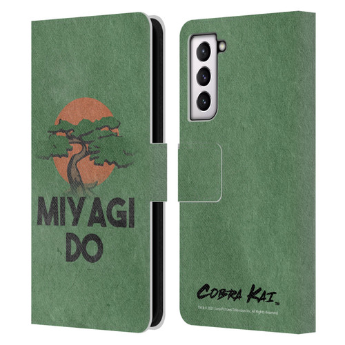 Cobra Kai Season 4 Key Art Team Miyagi Do Leather Book Wallet Case Cover For Samsung Galaxy S21 5G