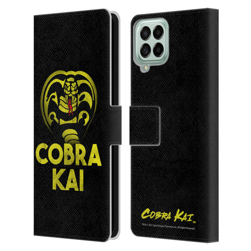 Cobra Kai Season 4 Key Art Team Cobra Kai Leather Book Wallet Case Cover For Samsung Galaxy M53 (2022)