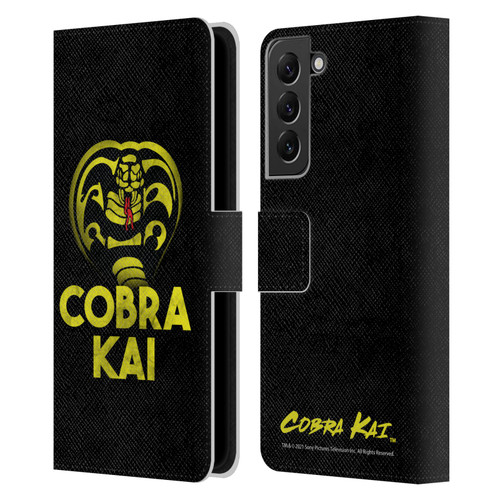 Cobra Kai Season 4 Key Art Team Cobra Kai Leather Book Wallet Case Cover For Samsung Galaxy S22+ 5G