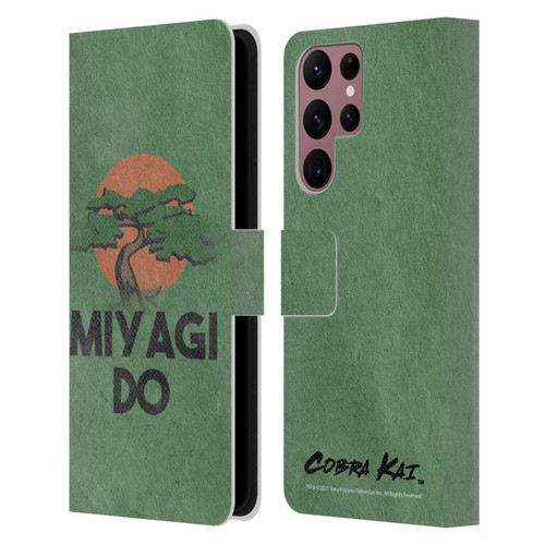 Cobra Kai Season 4 Key Art Team Miyagi Do Leather Book Wallet Case Cover For Samsung Galaxy S22 Ultra 5G