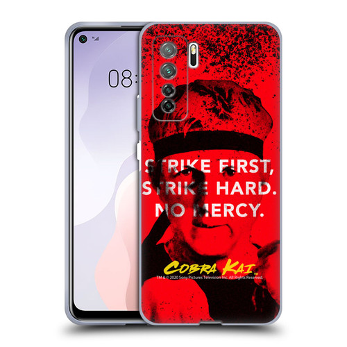 Cobra Kai Composed Art John Lawrence Strike Soft Gel Case for Huawei Nova 7 SE/P40 Lite 5G