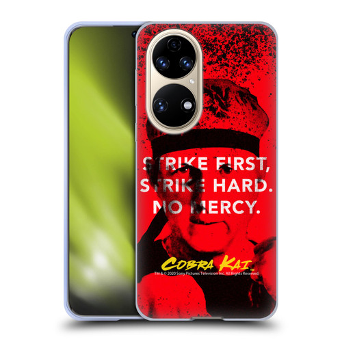 Cobra Kai Composed Art John Lawrence Strike Soft Gel Case for Huawei P50