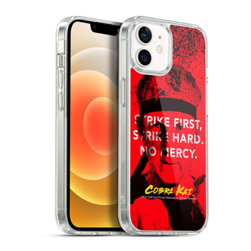 Cobra Kai Composed Art John Lawrence Strike Soft Gel Case for Apple iPhone 12 / iPhone 12 Pro & MagSafe