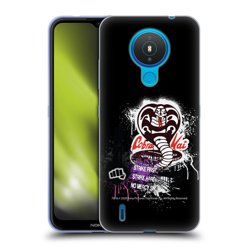 Cobra Kai Composed Art No Mercy Logo Soft Gel Case for Nokia 1.4