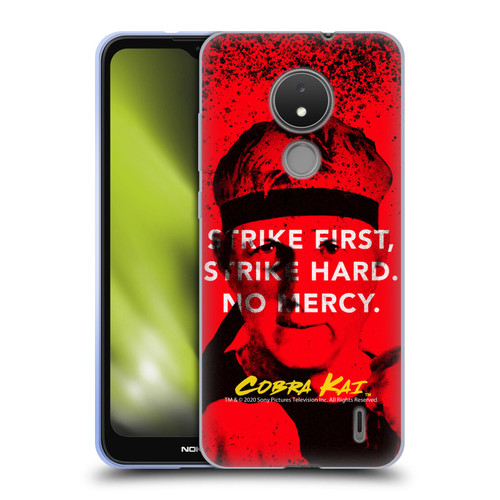 Cobra Kai Composed Art John Lawrence Strike Soft Gel Case for Nokia C21