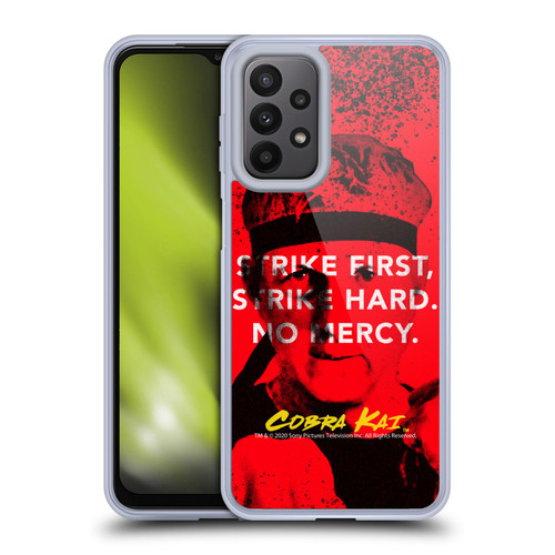 Cobra Kai Composed Art John Lawrence Strike Soft Gel Case for Samsung Galaxy A23 / 5G (2022)