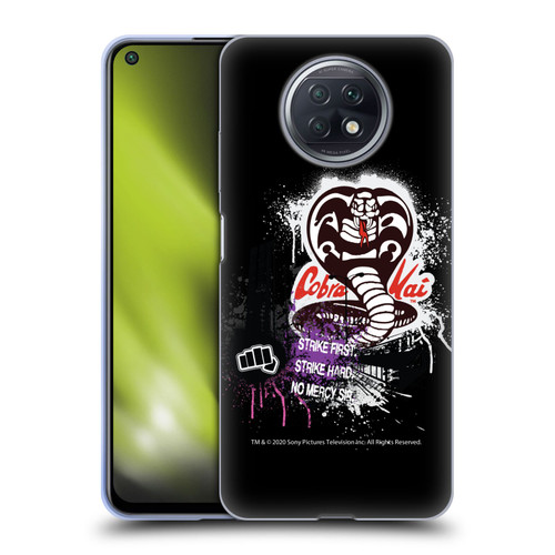 Cobra Kai Composed Art No Mercy Logo Soft Gel Case for Xiaomi Redmi Note 9T 5G