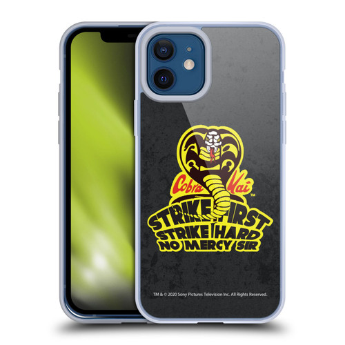 Cobra Kai Graphics 2 Strike Hard Logo Soft Gel Case for Apple iPhone 12 / iPhone 12 Pro