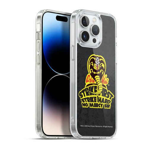 Cobra Kai Graphics 2 Strike Hard Logo Soft Gel Case for Apple iPhone 13 Pro Max & MagSafe
