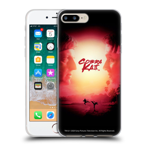 Cobra Kai Graphics 2 Season 2 Poster Soft Gel Case for Apple iPhone 7 Plus / iPhone 8 Plus