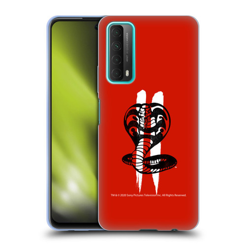 Cobra Kai Graphics Season 2 Logo Soft Gel Case for Huawei P Smart (2021)