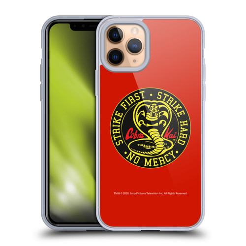 Cobra Kai Graphics Strike Logo Soft Gel Case for Apple iPhone 11 Pro