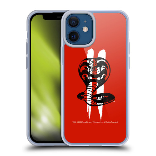 Cobra Kai Graphics Season 2 Logo Soft Gel Case for Apple iPhone 12 Mini & MagSafe