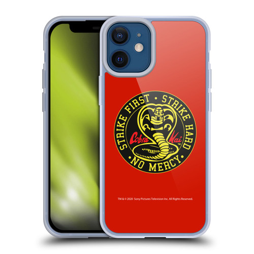 Cobra Kai Graphics Strike Logo Soft Gel Case for Apple iPhone 12 Mini & MagSafe
