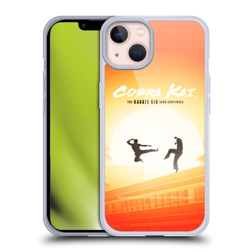 Cobra Kai Graphics Karate Kid Saga Soft Gel Case for Apple iPhone 13