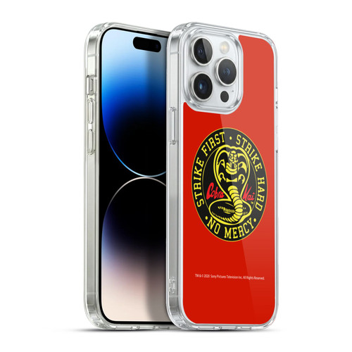 Cobra Kai Graphics Strike Logo Soft Gel Case for Apple iPhone 13 Pro Max & MagSafe
