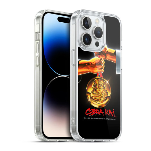 Cobra Kai Graphics Gold Medal Soft Gel Case for Apple iPhone 13 Pro & MagSafe
