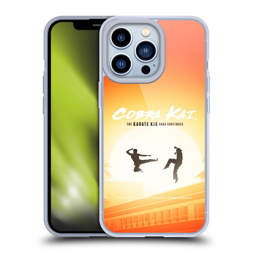 Cobra Kai Graphics Karate Kid Saga Soft Gel Case for Apple iPhone 13 Pro