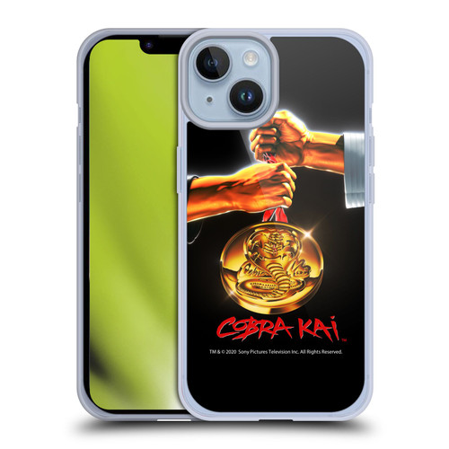 Cobra Kai Graphics Gold Medal Soft Gel Case for Apple iPhone 14