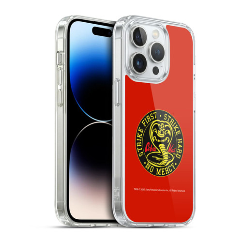Cobra Kai Graphics Strike Logo Soft Gel Case for Apple iPhone 13 Pro & MagSafe