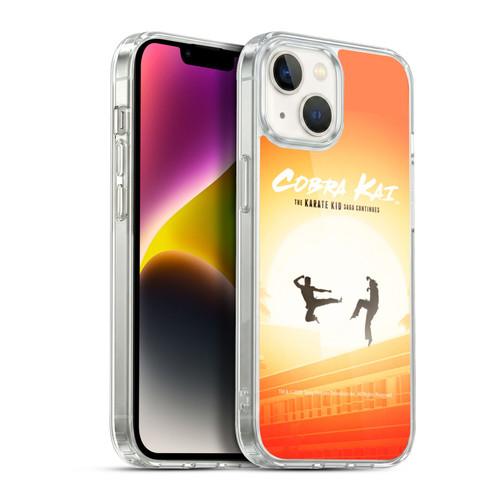 Cobra Kai Graphics Karate Kid Saga Soft Gel Case for Apple iPhone 14