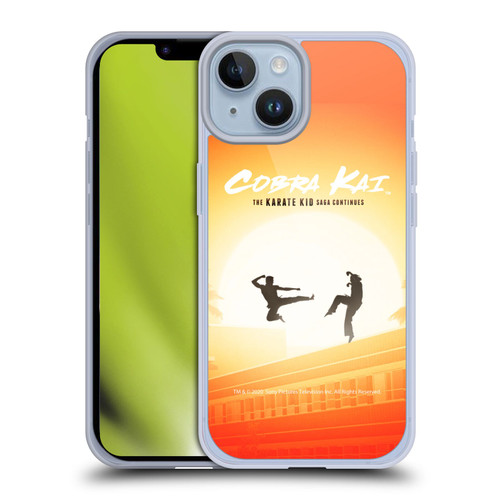 Cobra Kai Graphics Karate Kid Saga Soft Gel Case for Apple iPhone 14