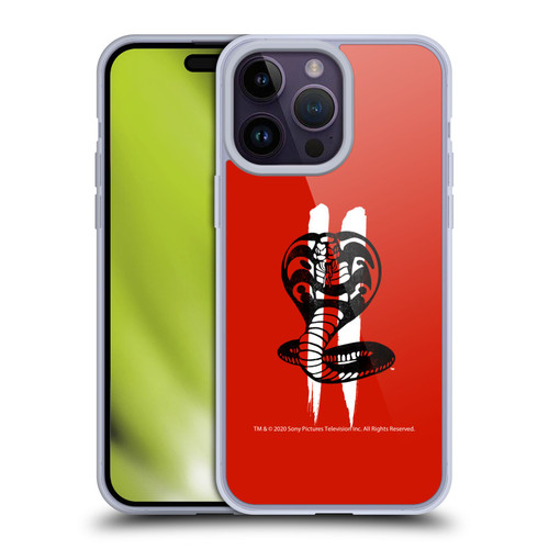 Cobra Kai Graphics Season 2 Logo Soft Gel Case for Apple iPhone 14 Pro Max