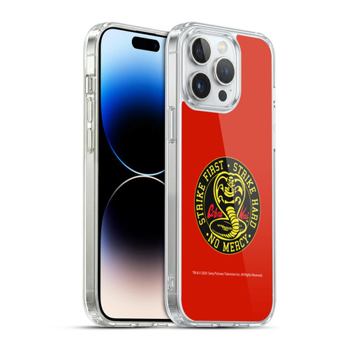 Cobra Kai Graphics Strike Logo Soft Gel Case for Apple iPhone 14 Pro Max & MagSafe