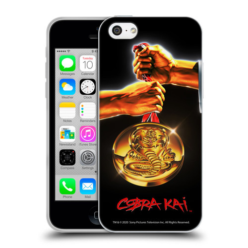 Cobra Kai Graphics Gold Medal Soft Gel Case for Apple iPhone 5c